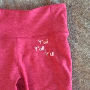 Outdoor Voices Flamingo Y’all Leggings